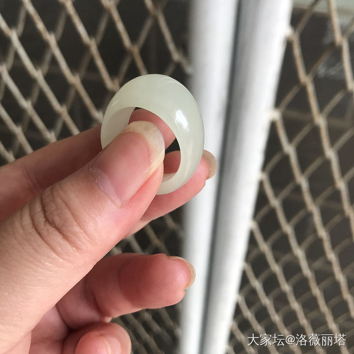 百位数的白玉馒头戒_戒指和田玉