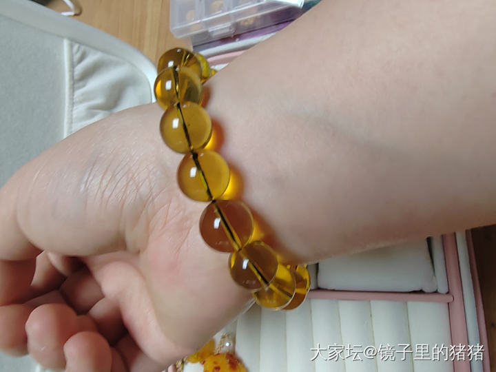 【第一波闲置】蜜蜡手串，吊坠，小滴溜，菩提手串_首饰