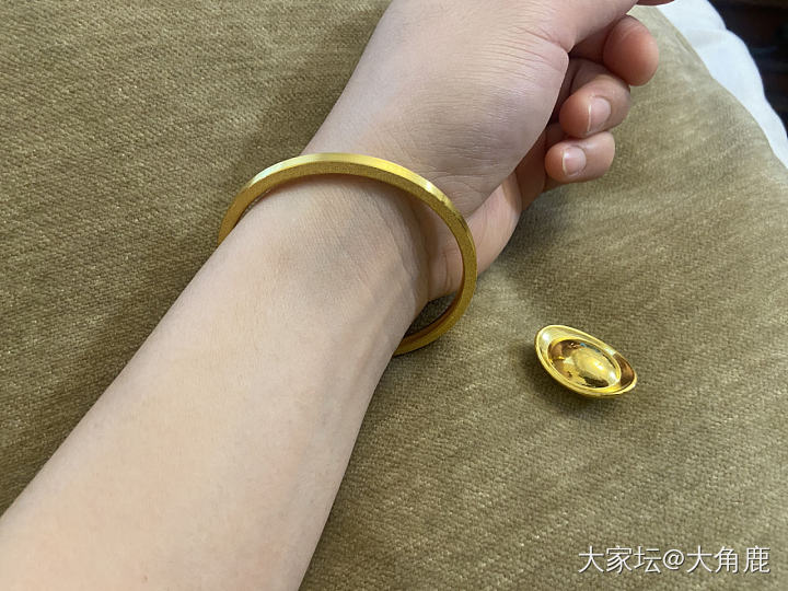 母亲节收到了筷子镯！_金