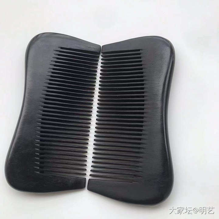 青丝绕指柔，一把好梳藏匠心！正品绿檀双面雕花梳10元 紫光檀15元起，满百包邮_首饰