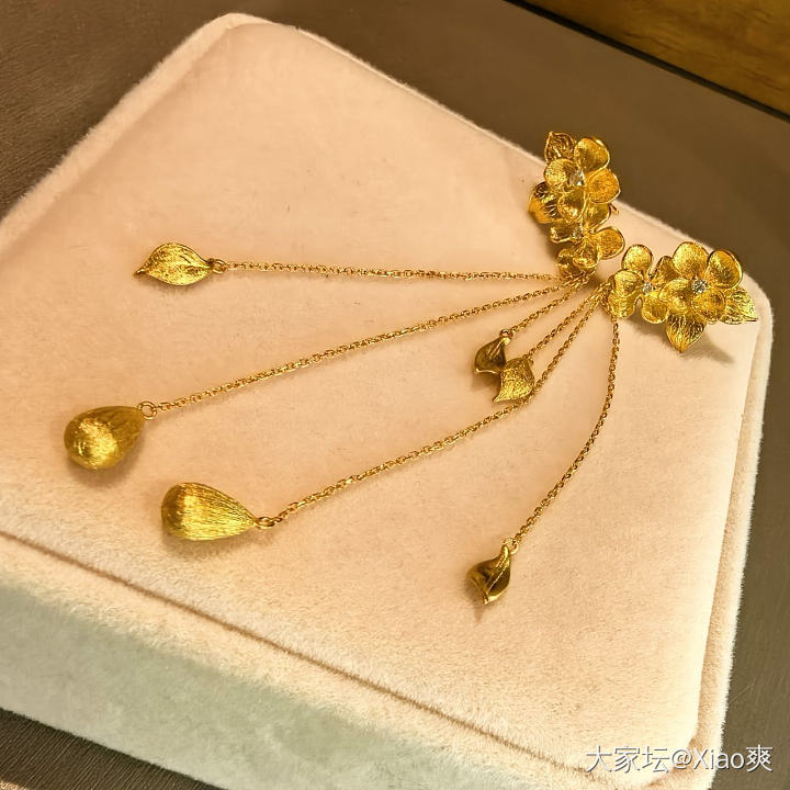 第2️⃣2️⃣对耳饰_耳钉金