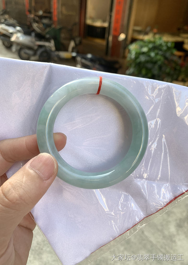 福镯圆条56_翡翠