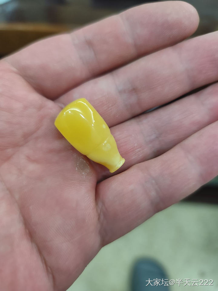 蜜蜡佛头，远嫁天津_琥珀蜜蜡