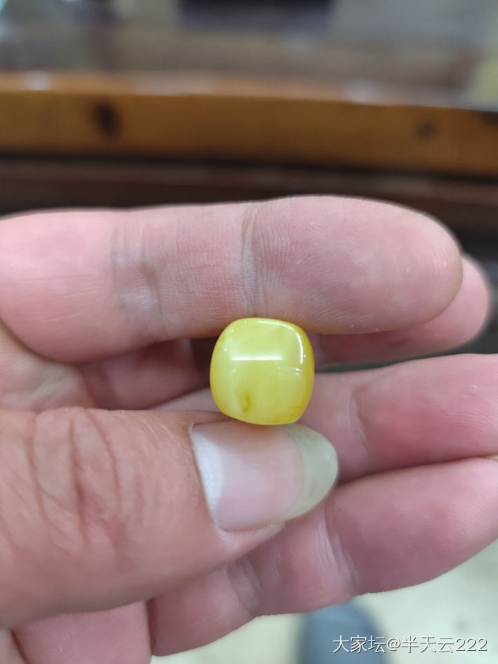 蜜蜡佛头，远嫁天津_琥珀蜜蜡