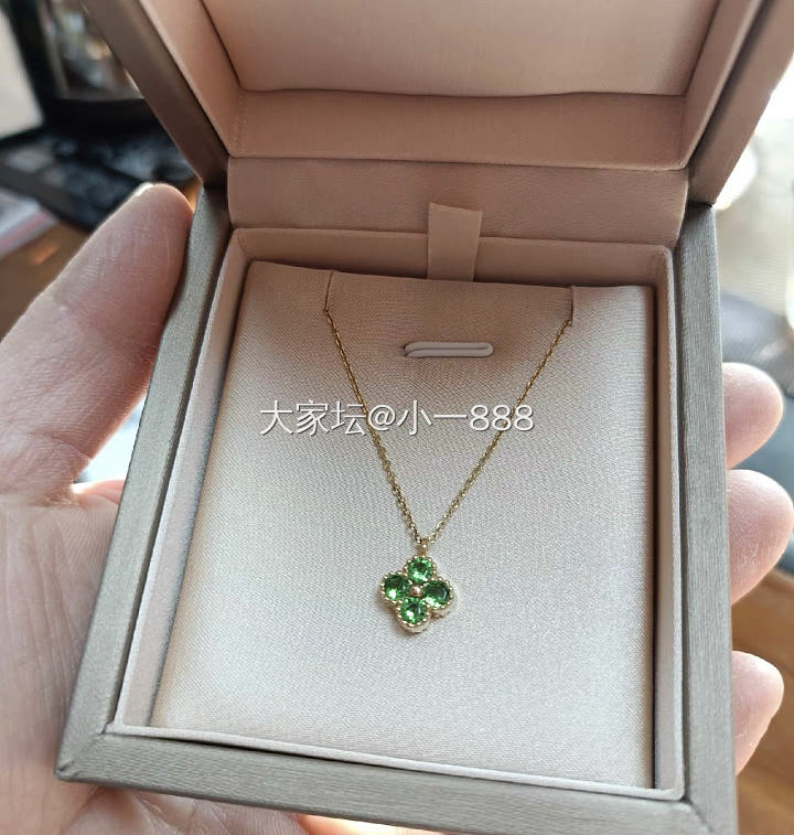 出宝石矿工项链和碧玺吊坠_金