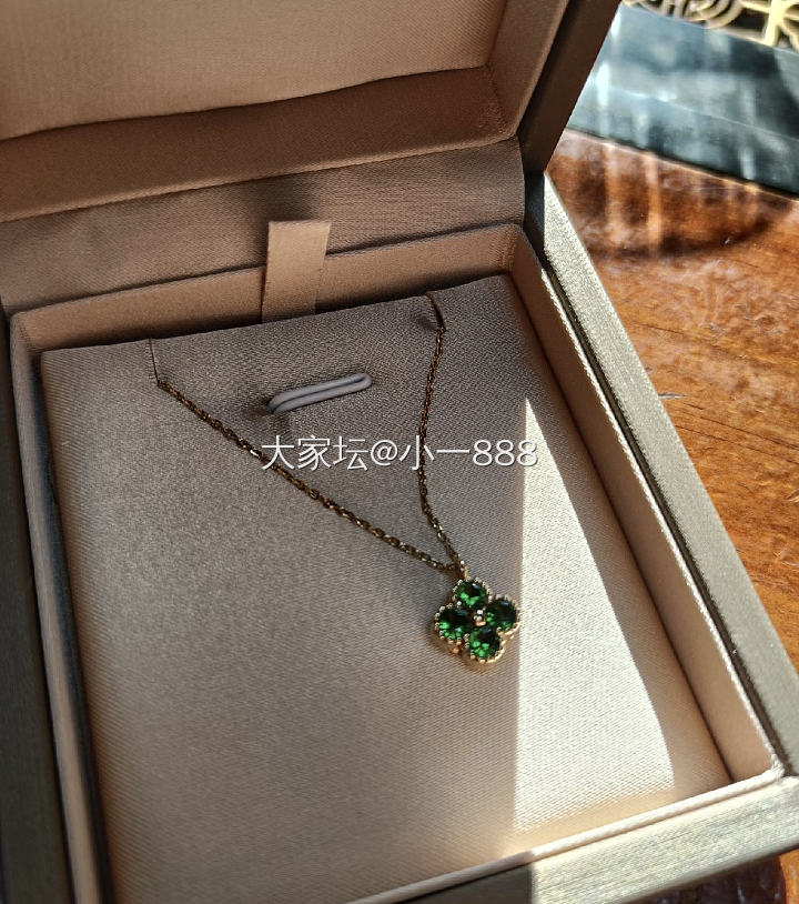 出宝石矿工项链和碧玺吊坠_金