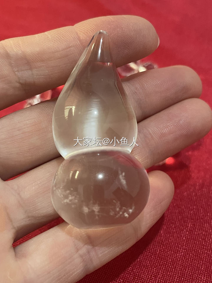 白水晶葫芦_彩色宝石