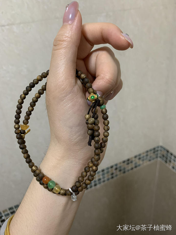 沉香串搭配_沉香老山檀