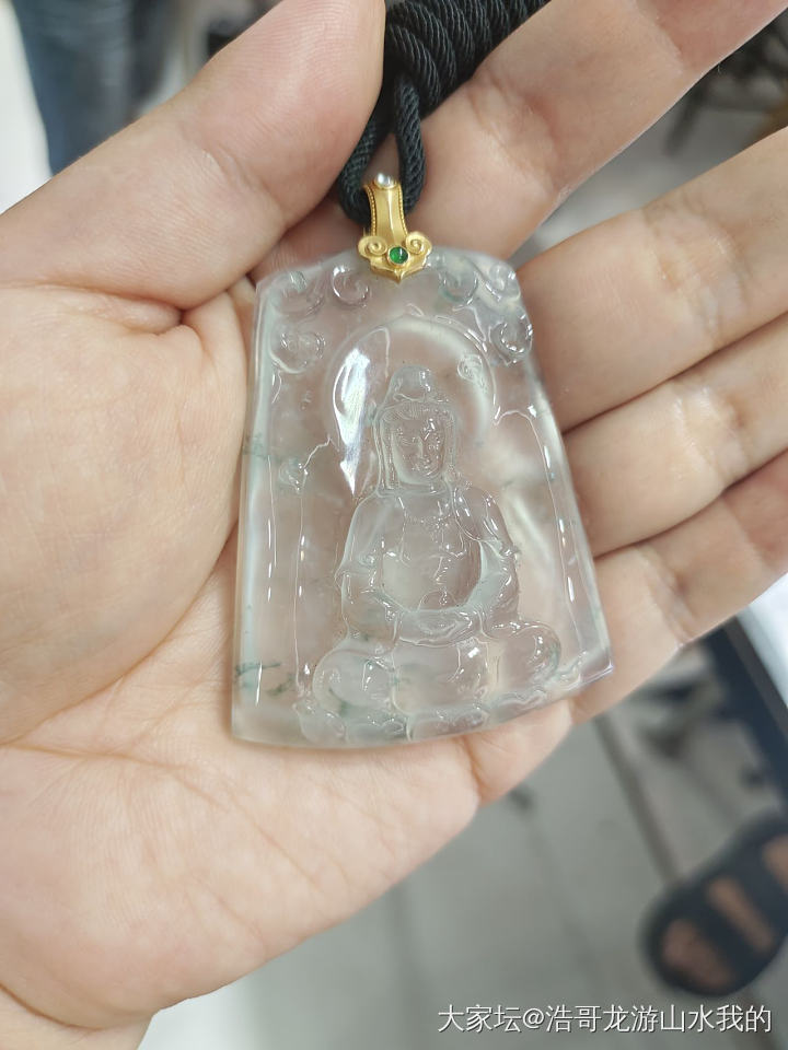 虽然还是无缘看到那个冰飘蓝花福瓜的实物，但我在揭阳看了其它美货_翡翠
