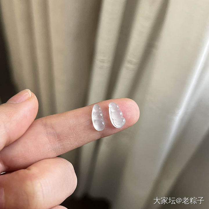 白冰高冰翡翠豆子_翡翠