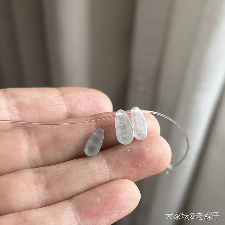 白冰高冰翡翠豆子_翡翠