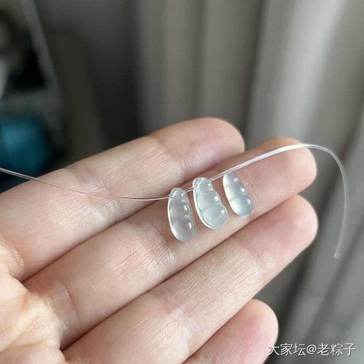 白冰高冰翡翠豆子_翡翠