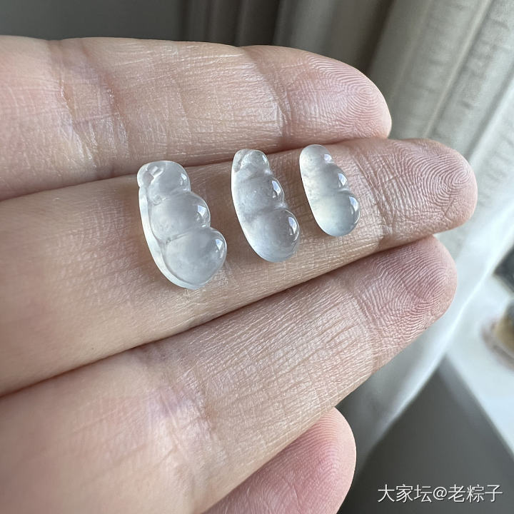 白冰高冰翡翠豆子_翡翠