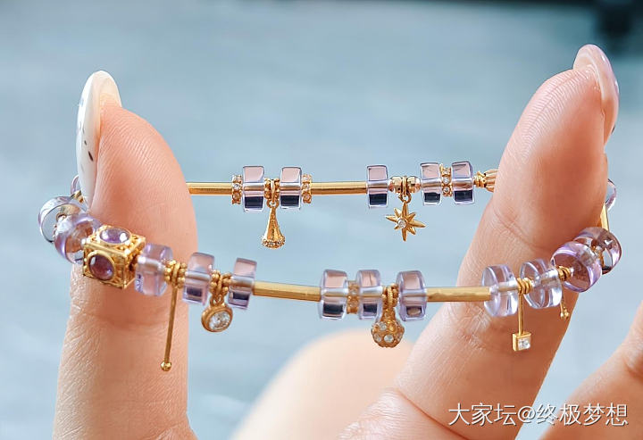 美甲 美串 美戒_水晶金钻石