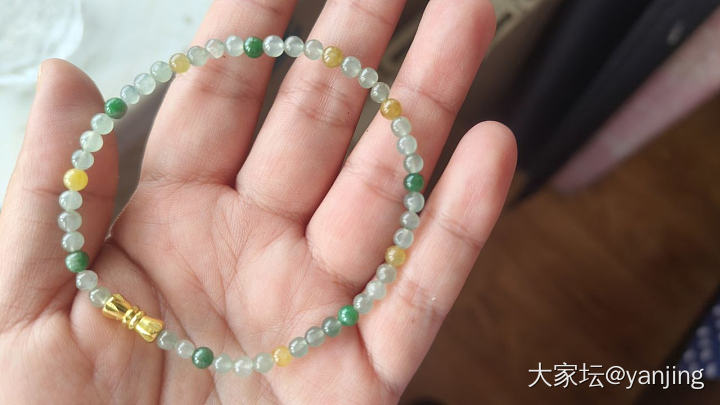 天然缅甸A货翡翠绿扣子_翡翠