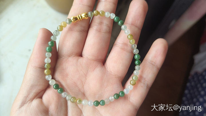 天然缅甸A货翡翠绿扣子_翡翠