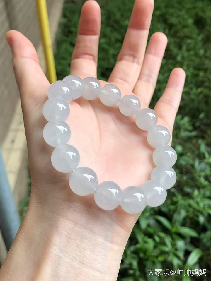 翡翠大冰珠手链_翡翠