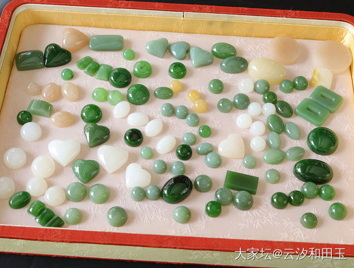 和田玉蛋面可镶嵌_和田玉