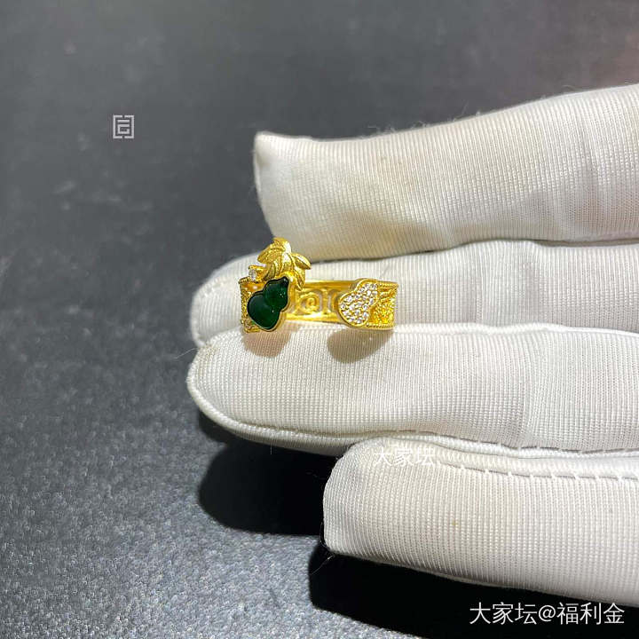 珐琅葫芦开口戒 拼团20250521期（5月22日下午三点截团）_金