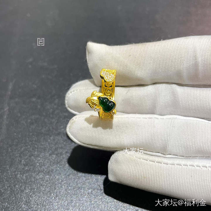 珐琅葫芦开口戒 拼团20250521期（5月22日下午三点截团）_金