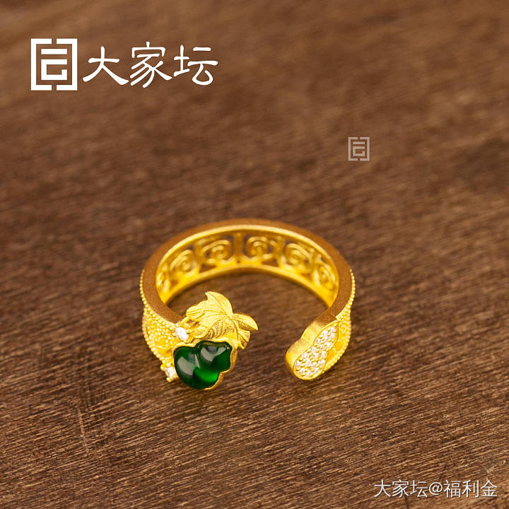 珐琅葫芦开口戒 拼团20250521期（5月22日下午三点截团）_金