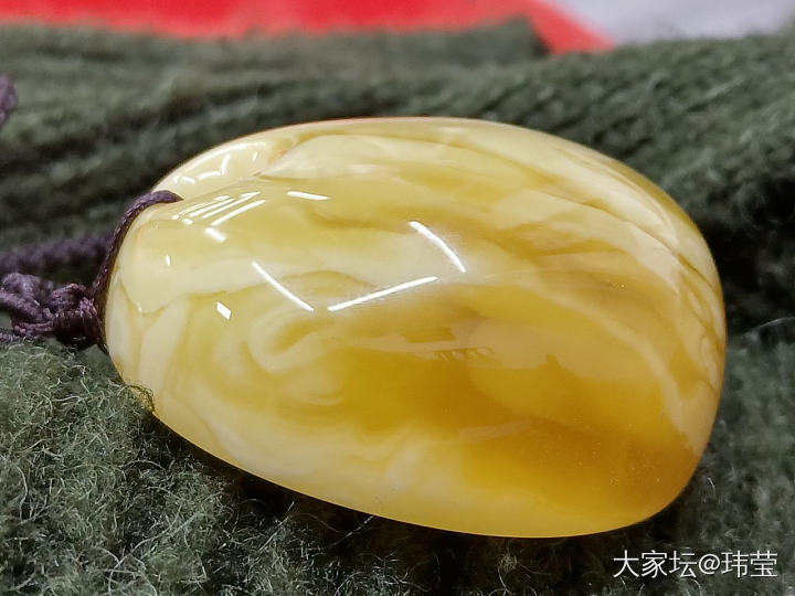 金绞蜜还是好看的！_珠串琥珀蜜蜡