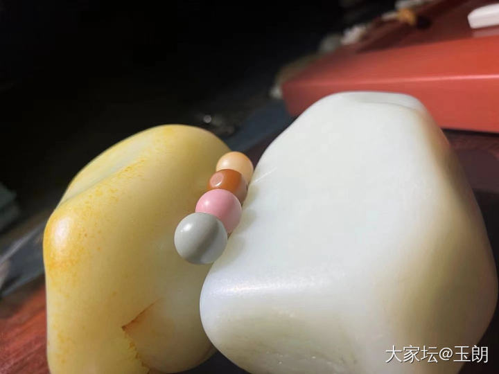 珠圆玉润_收藏玉石和田玉