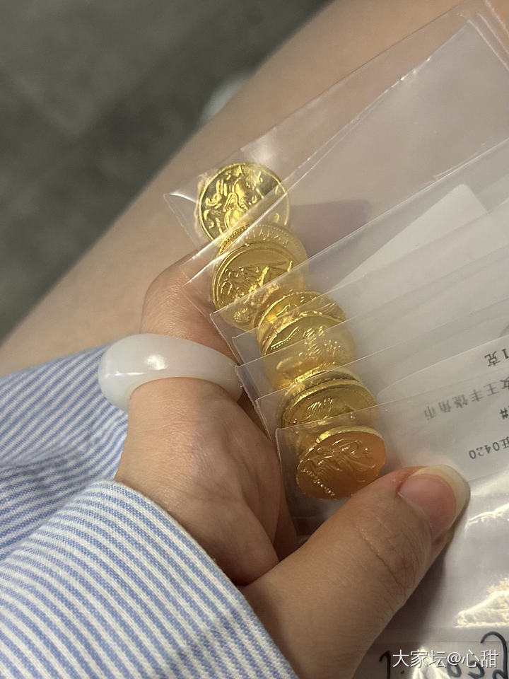 是谁收到了8颗福利金币呐～_福利社和田玉金