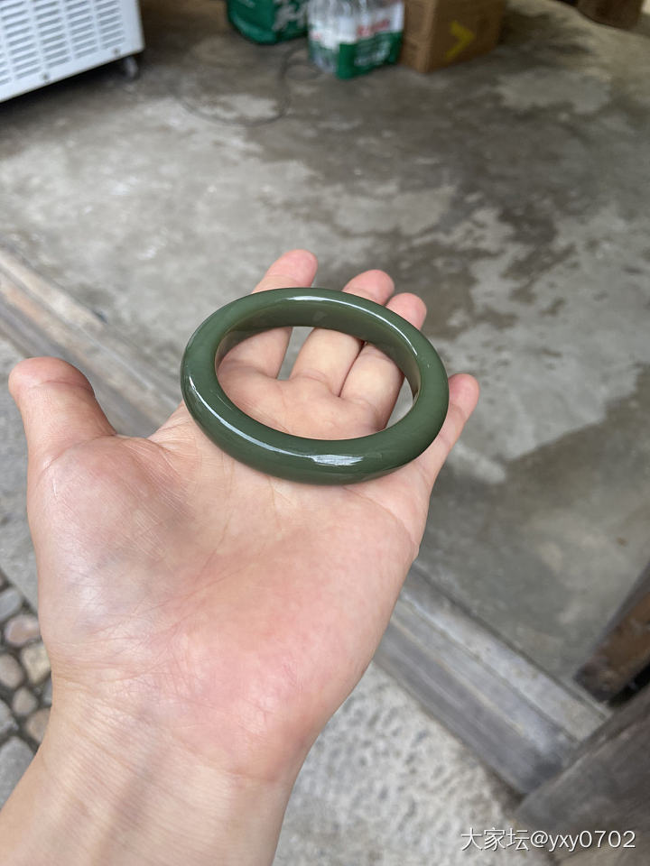 和田玉籽料沙枣青的真面目_和田玉