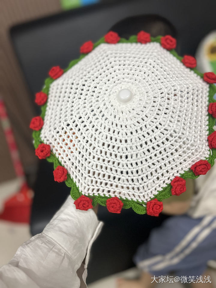 跟风玩儿的花束毯子，停不下来了，买了好多线哈哈_编织