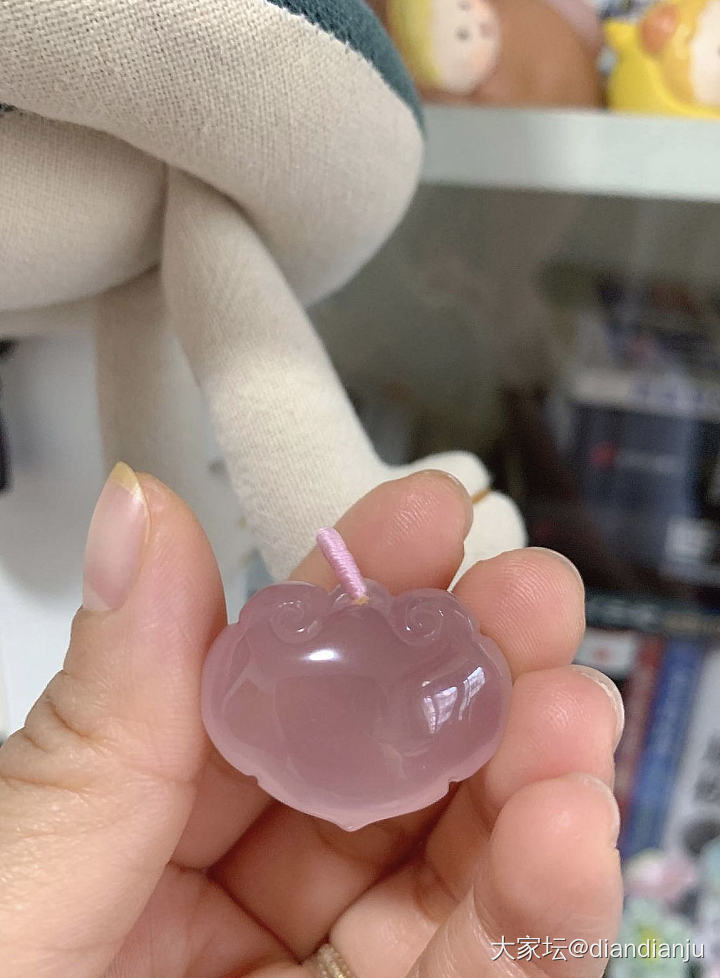 啊啊啊，干了件蠢事，给吊坠绑绳搞崩了(˶‾᷄ ⁻̫ ‾᷅˵)_水晶