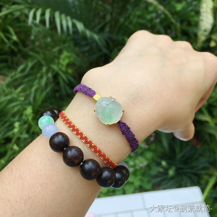 降价大亏出翡翠绿貔貅和紫貔貅_翡翠