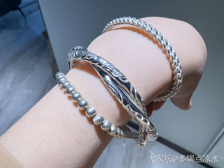 南记双雕松麻_银
