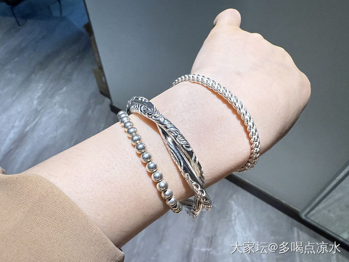 南记双雕松麻_银