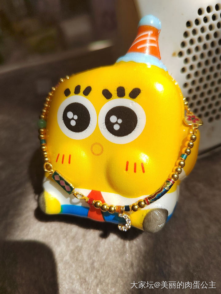 羊毛珠和以前的烧蓝小配件_金