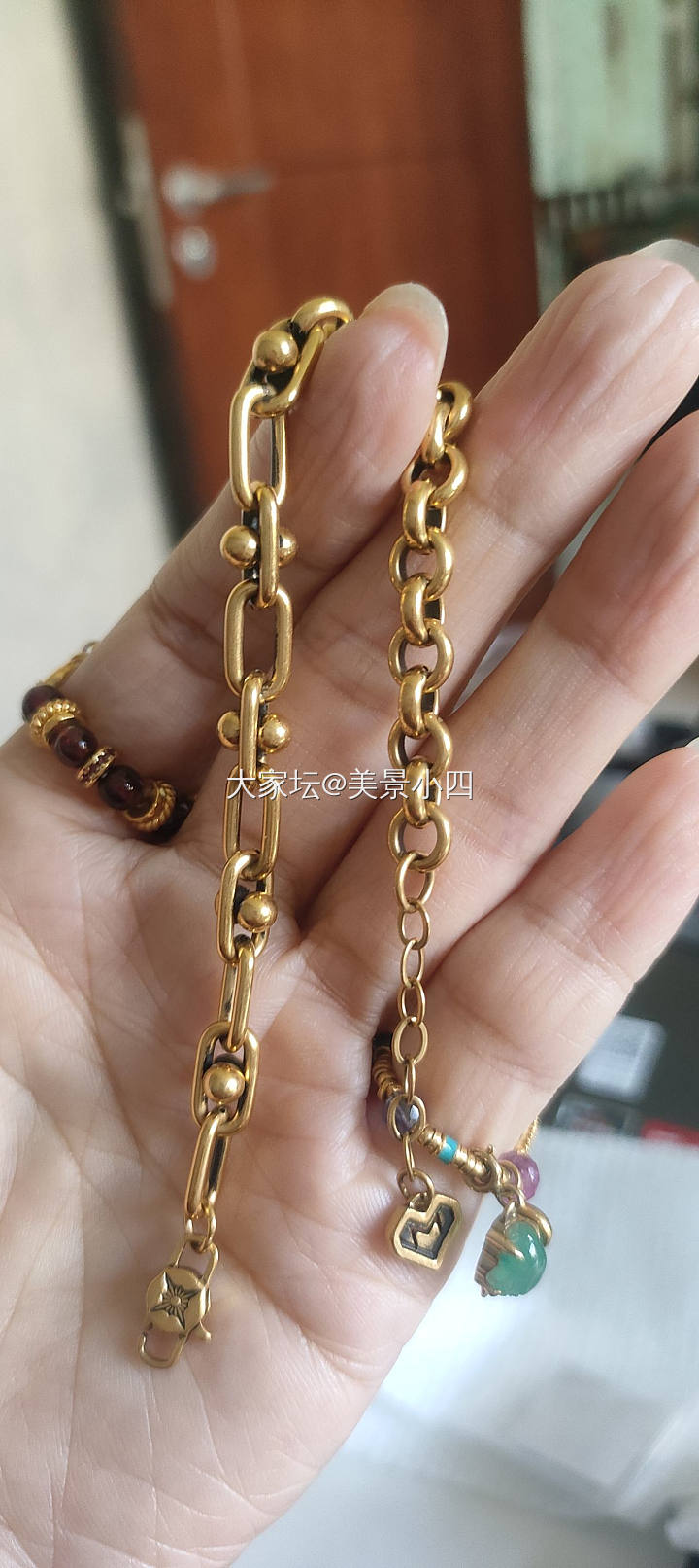 苗公子家黑金手链   盘价+35_金