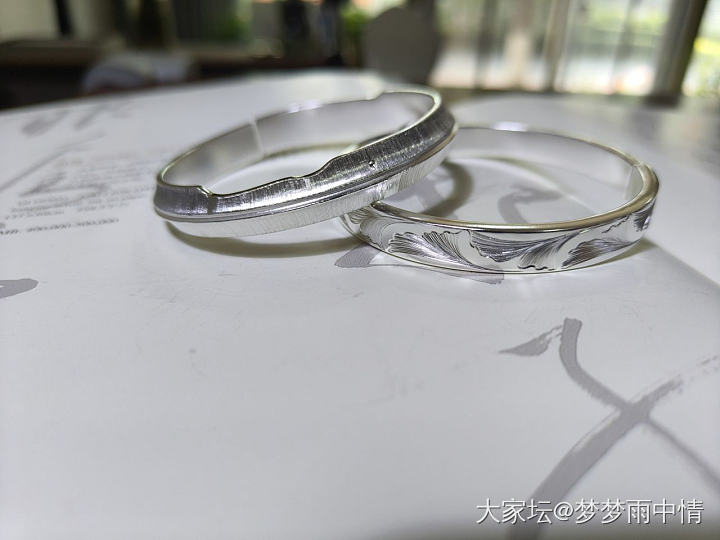 傲竹太闪了！真好看！_手镯银