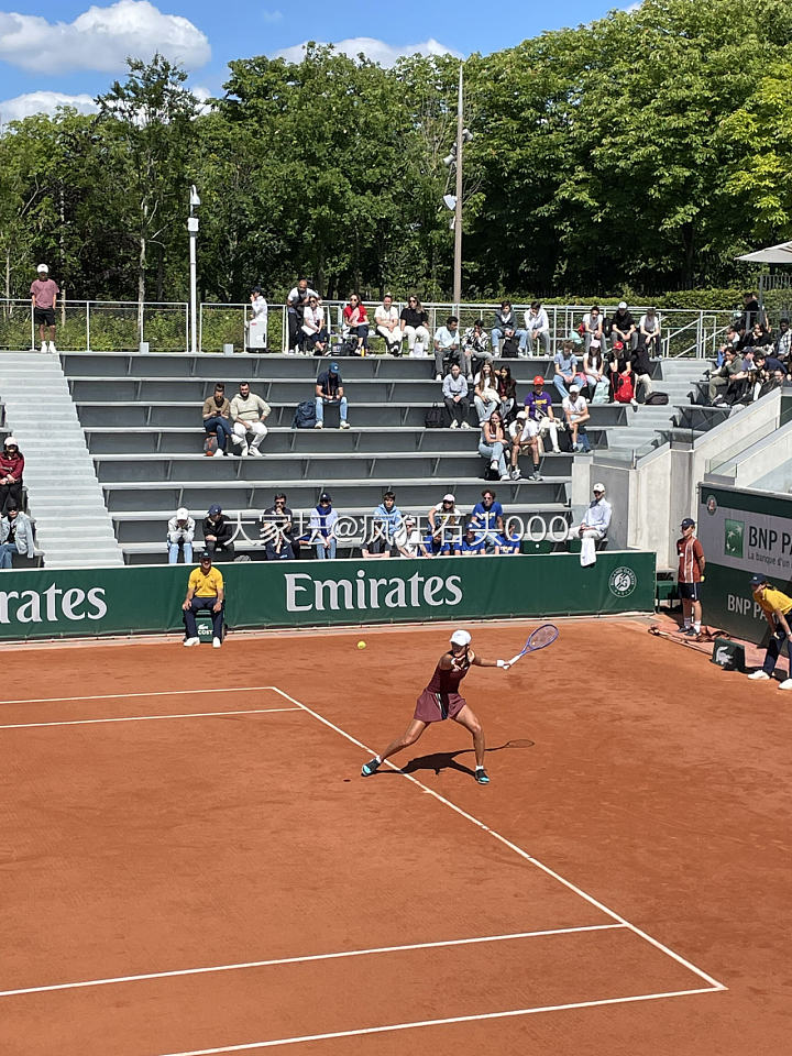 Roland Garros 法网的opening week_彩色宝石