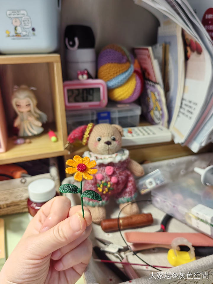 儿童节礼物，手工编织小熊_品味