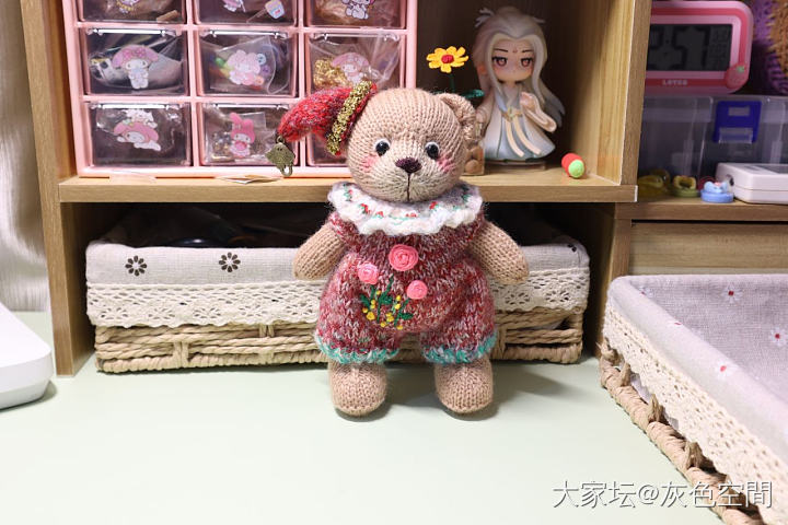 儿童节礼物，手工编织小熊_品味