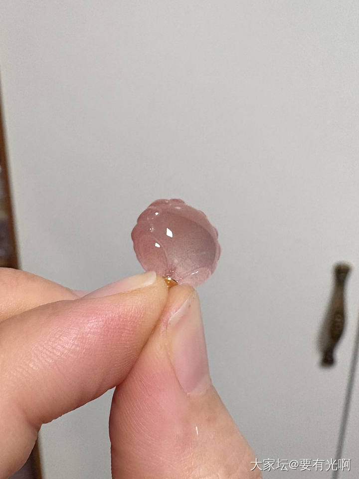 高冰南红小螃蟹项链吊坠小雕件小滴流_玉石