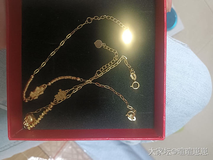 出18手镯，手链，黄金龙鳞套链_金