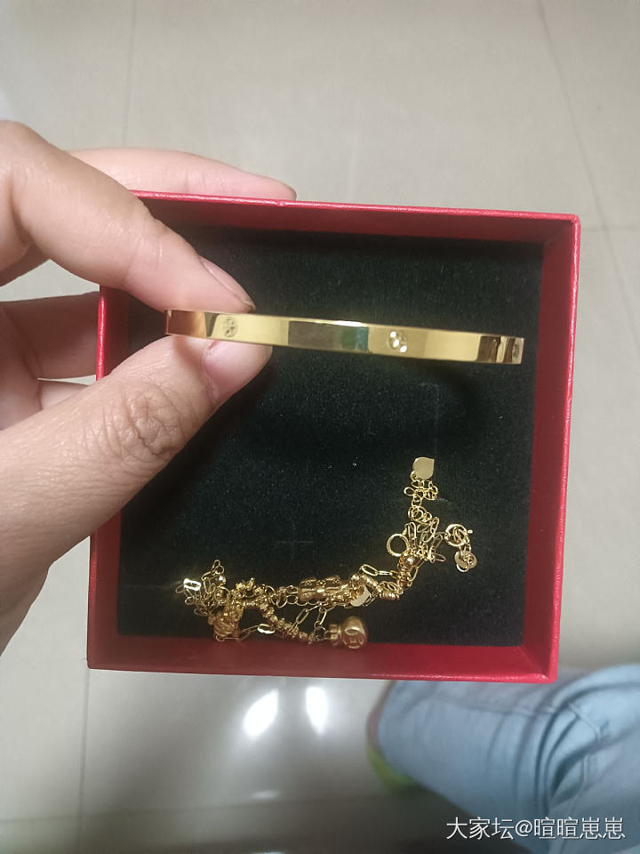 出18手镯，手链，黄金龙鳞套链_金