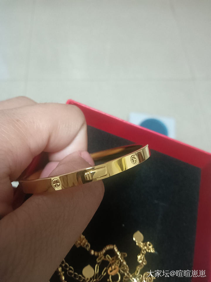 出18手镯，手链，黄金龙鳞套链_金