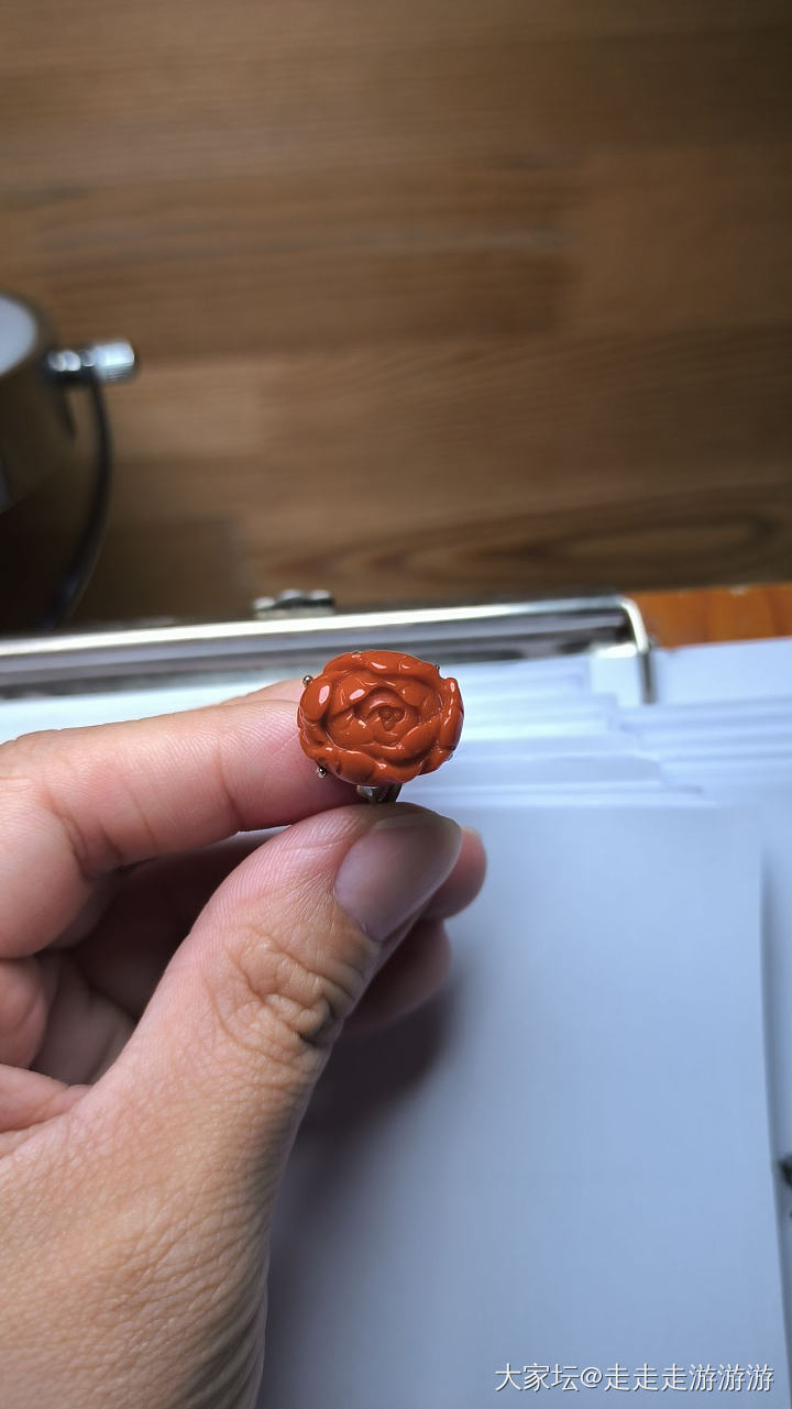 成峰九色鹿手牌，珍珠，绿松，南红，老山檀，翡翠，整理个人闲置_银
