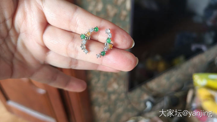 天然A货翡翠平安扣打包处理_翡翠