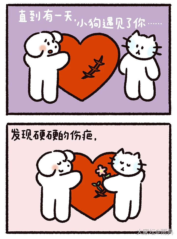 受过的伤，总会结痂，总会开花