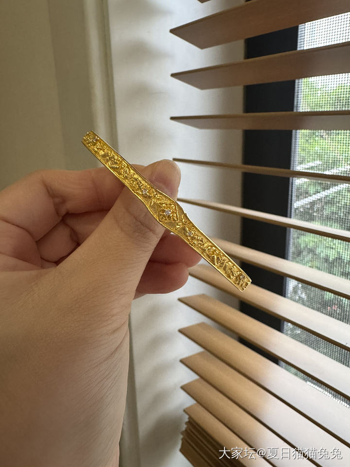 足金细工手镯_金