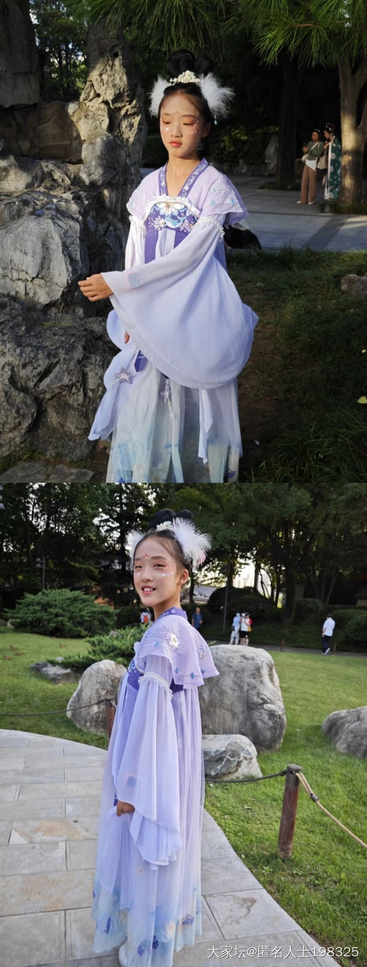 有闺女真好~
可以打扮得美美的拍照，哈哈哈哈哈哈哈!
上次去外面吃饭，临时起意在..._育教亲子