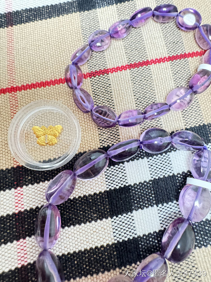 呜呜呜～蝴蝶买小了，手链买大了🤣_金